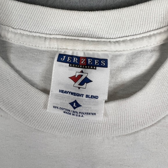 VTG Horse Head Graphic T Shirt Fits M 1990s Jerzees Western Cowboy Riding USA - Picture 4 of 12